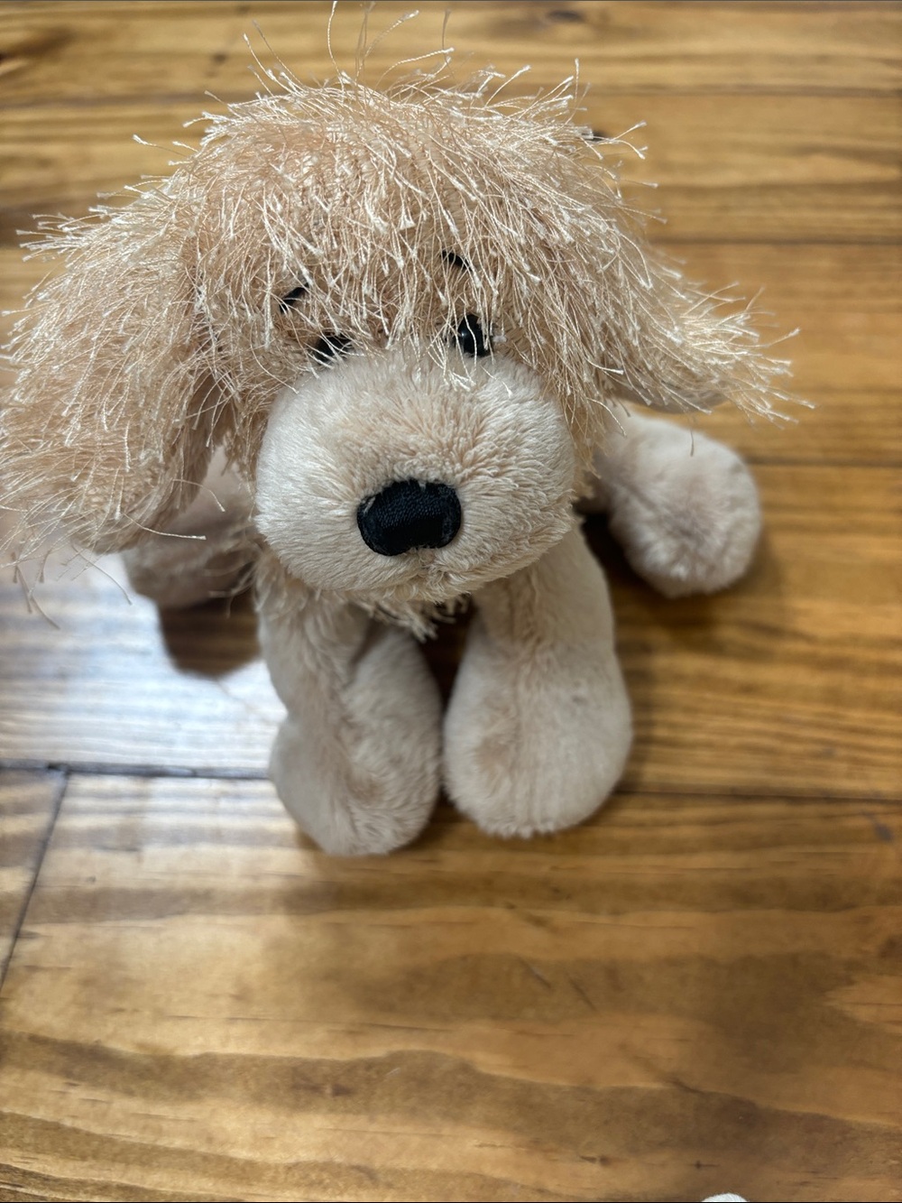 Ganz Webkins Golden Retriever Plush w/Shaggy Hair